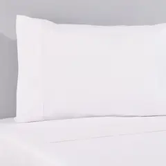 NINA HERRERA - Sábana Básica Lisa Blanco 220 Hilos King
