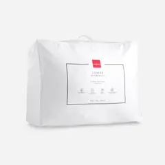 ROSEN - Topper Biotérmico 1,5 Plazas 105 X 200 Cm Blanco