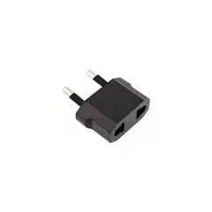 DBLUE - Adaptador Americano y Europeo a Enchufe Nacional 10A 2500W - Negro