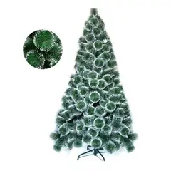 HOMER DESIGN - Árbol De Navidad Pascua NEVADO 1.80 Metros 220 ramas