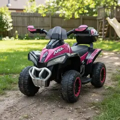 BEBESIT - Cuatrimoto a Batería Quad Lx Rosa
