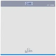 GAMA - Balanza Fit Care Vidrio Templado Digital 150K Pesa Baño