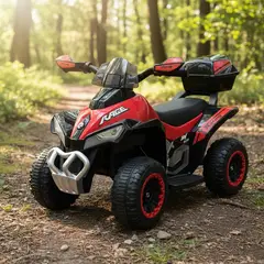 BEBESIT - Cuatrimoto a Batería Quad Lx Roja