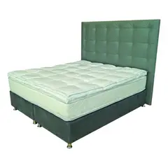 CITADELLE - Topper Featherbed 100% Ganso Premiun Quality- 2 Plazas