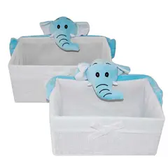 BRIC - Canasto Infantil Elefante set de 2