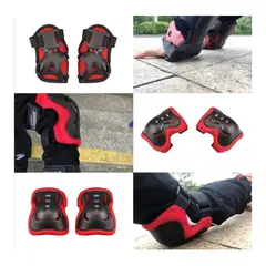 GENERICO - Rodilleras coderas y cubre manos para niños