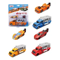 MAISTO - Auto de Juguete Burnin Key Cars Con Lanzador 1 ud