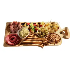 GENERICO - Tabla dúo para cóctel y carnes multiusos