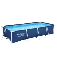 BESTWAY - Piscina Rectangular Steel Pro 4.00MX2.11MX81Cm Azul