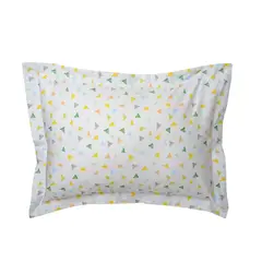 NINA HERRERA - Funda Estampada Banderín Blanco 50x70cm