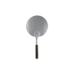 IMAHE - PALA PIZZA REDONDA 30 CM. ACERO INOX CON MANGO 23 CM