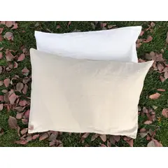 PUROLINO - Pack 2 fundas de Almohadas Beige