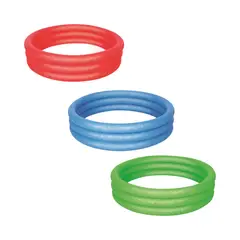 BESTWAY - Piscina Inflable 3 Anillos 102X25Cm
