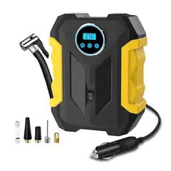 GENERICO - Compresor Inflador De Neumaticos Compresor Aire Portatil 12v