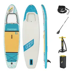 BESTWAY - Stand Up Paddle Inflable Set con ventana 340x89x15cm