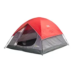NATIONAL GEOGRAPHIC - Carpa Camping 6 Personas Newport Roja