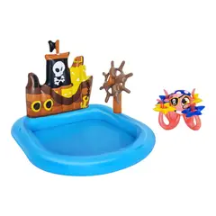 BESTWAY - Piscina Inflable Barco Pirata 1.40X1.30X 1.04