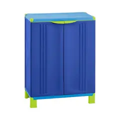 RIMAX - Gabinete Multiuso Plastico Azul 66.5x39x91 Starplast