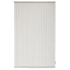 BERTEX - Cortina Vertical Rustic 185cm ancho x230cm alto Persiana Blanca