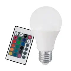 EGLO - Ampolleta LMLED Acrílico E27 9W Rgb+WW Opal DIM CCTRL Cod10107