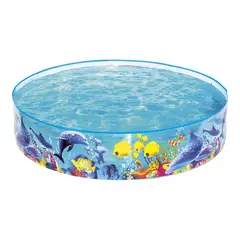 BESTWAY - Piscina Semi Rigida para niños 1.83MX38Cm