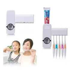 LISM - Dispensador Automático Pasta Dientes Porta Cepillo / 228034