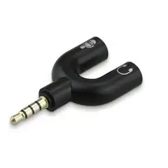 LISM - Splitter 3.5mm Adaptador Audio Separa Microfono Audifono Pc 260070