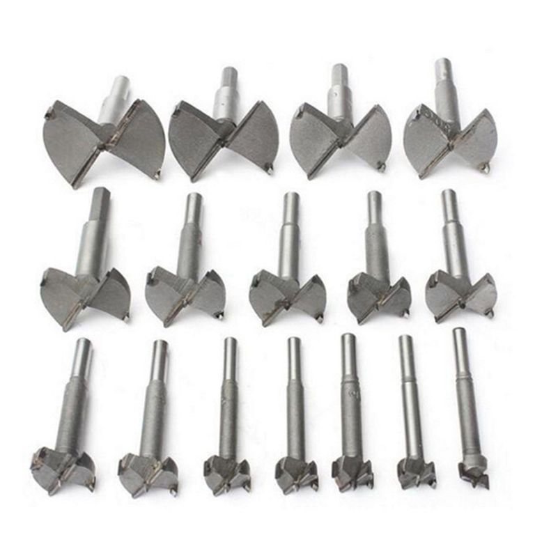 16 Brocas Profesional 15 A 35mm Madera