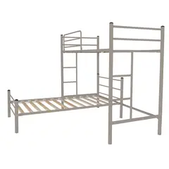 FUTONES Y MUEBLES - Cama Alta + Cama Baja 1 Plaza.