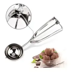 LISM - Cuchara Para Helado Frutas Postres Acero Antiadherente 6cm / 262162