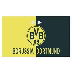 GENERICO - Bandera Del Borussia Dortmund Bvb 150 Cm X 90 Cm