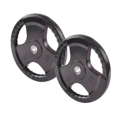 SCORE FIT - Pack 4 Discos 5 kg Pre olímpicos Grip / Total 20 kg