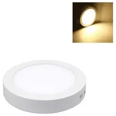 LISM - X4 Foco Panel Plafón Led 18w Sobrepuesto Redondo Luz Cálida / 003080