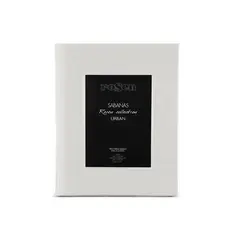 ROSEN - Sábana 300 Hilos Algodón Lisa Hielo Full