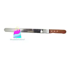 OEM - Cuchillo Acero Inoxidable Espátula Crema Reposteria Torta