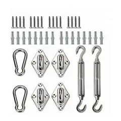 GENERICO - Kit Anclaje Herraje Toldo Vela