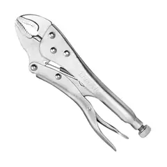 TOTAL TOOLS - Alicate Caiman De Presion Boca Curva 10 PuLG