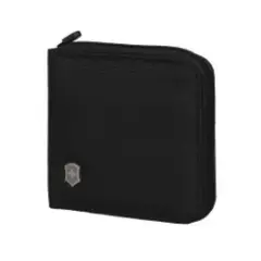 VICTORINOX - BILLETERA NYLON ZIP-AROUND RFID 5.0 NEGRO VICTORINOX-MIMBRAL