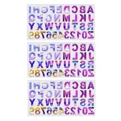 Pasteleria - X3 Molde De Silicona Letras Moldes Silicona Resina 36cavid.