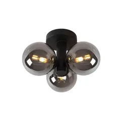 BOSCO - LAMPARA DE TECHO TRUDY NEGRO 3XG9