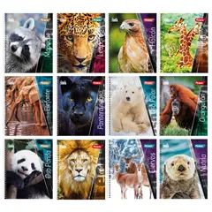 TORRE - Pack 10 Cuadernos Universitarios Fauna 100 hojas