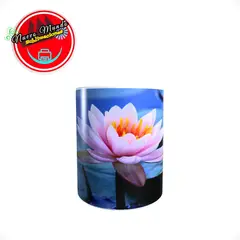 GENERICO - Taza Blanca De Flor De Loto