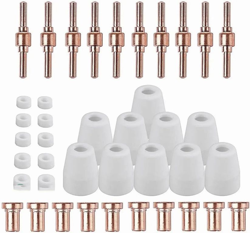 40 Pedazos De Air Plasma Antorcha De Corte Consumibles