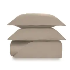 KARSTEN - Cubreplumón Liss King Beige 180 hilos