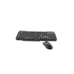 XTECH - Kit Mouse + Teclado Wireless 1.200dpi Dongle USB Negro