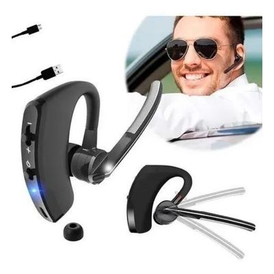 Kuangye Audífono Mono Oral Mano Libres Bluetooth V8