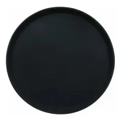 GENERICO - Bandeja Antideslizante Negra 40cm