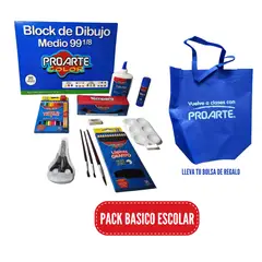 PROARTE - Pack Básico Escolar