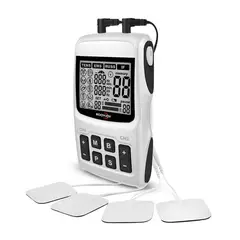 KINEGUN PRO - Electroestimulador 4 Canales - Stim Pro 4 - TENS + EMS + Corriente Rusa + Interferencial