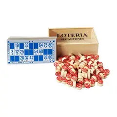GENERICO - LOTO JUEGO DE BINGO EN CAJA